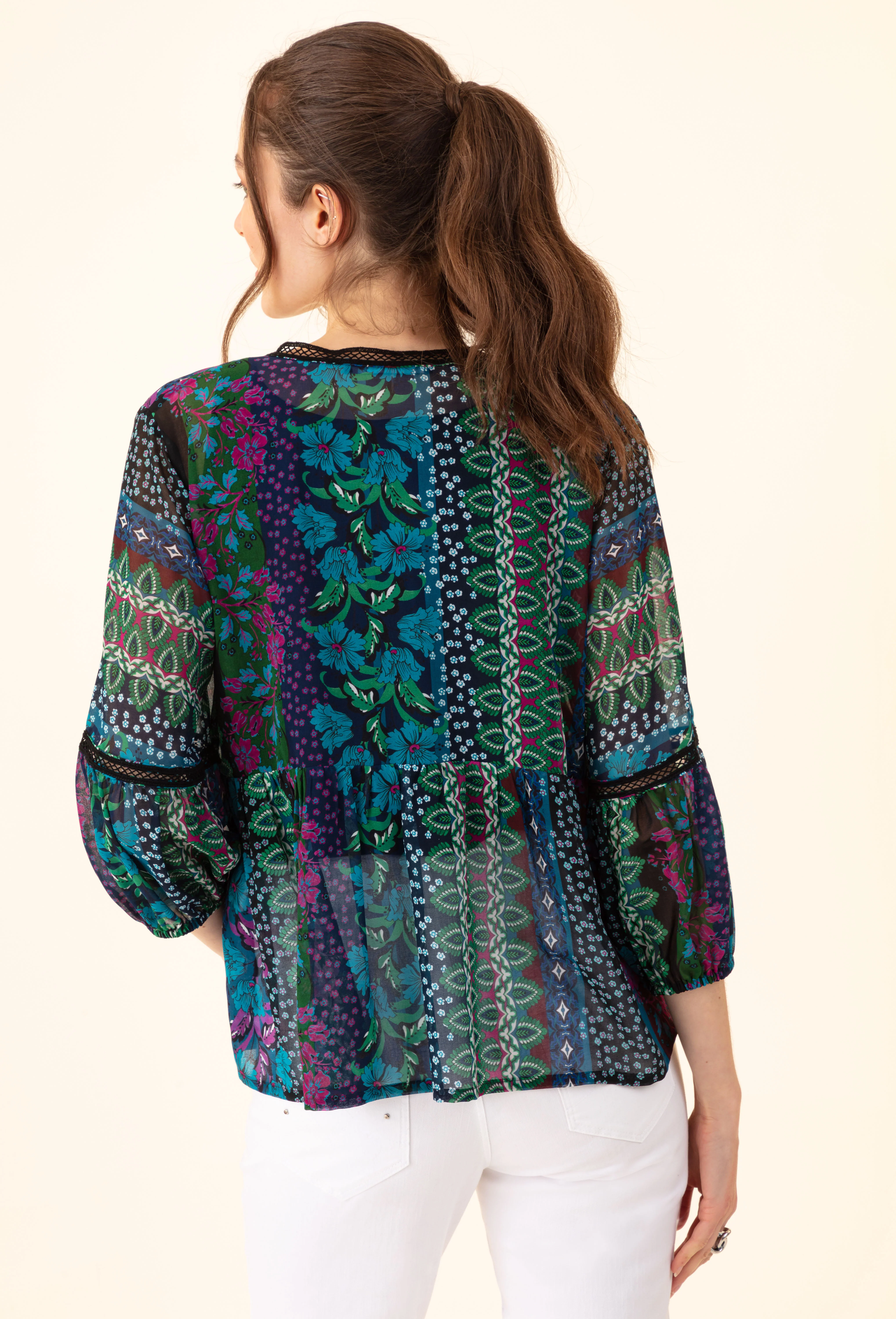 Blouse Ange imprimée fleurie - Image 3