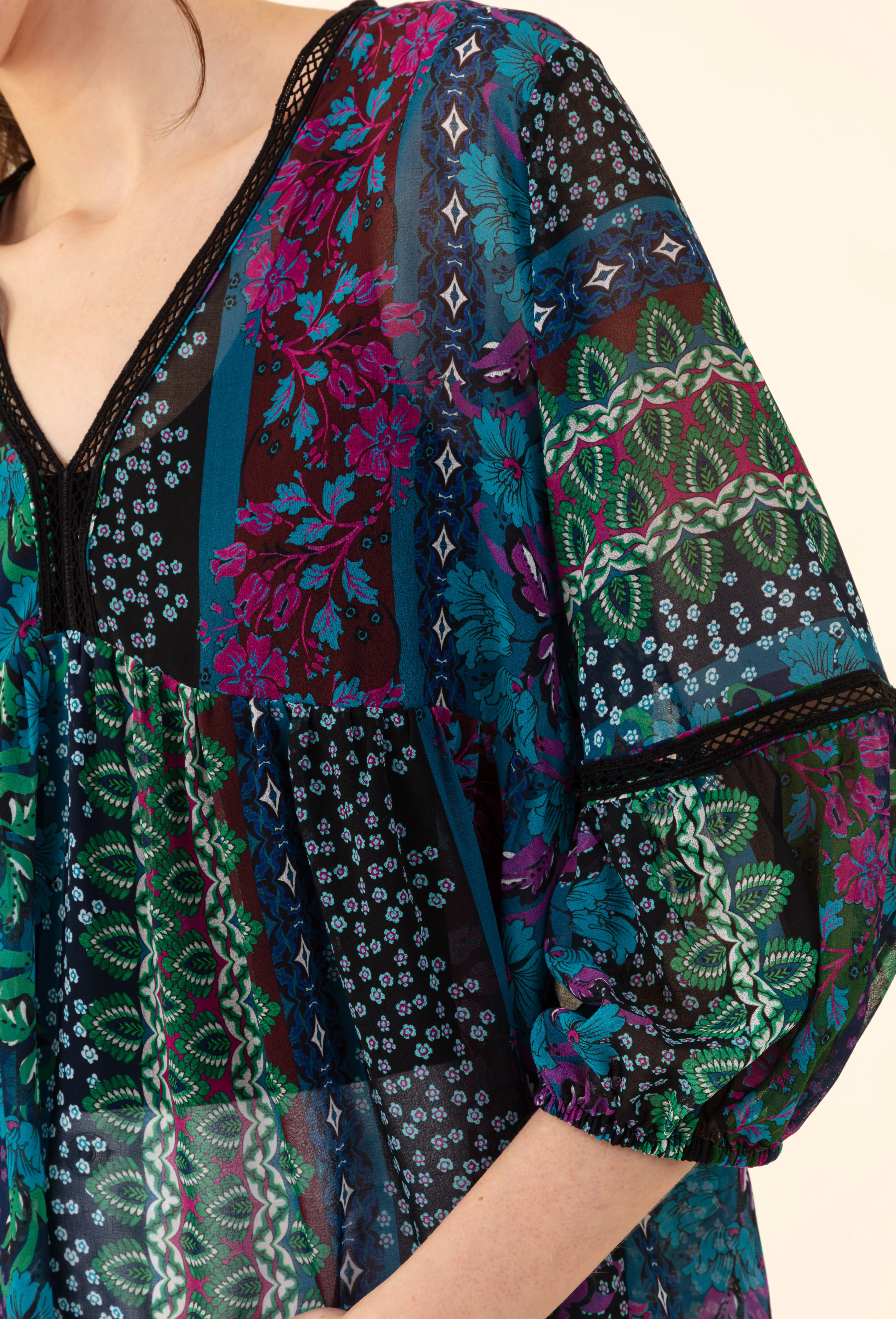 Blouse Ange imprimée fleurie - Image 4