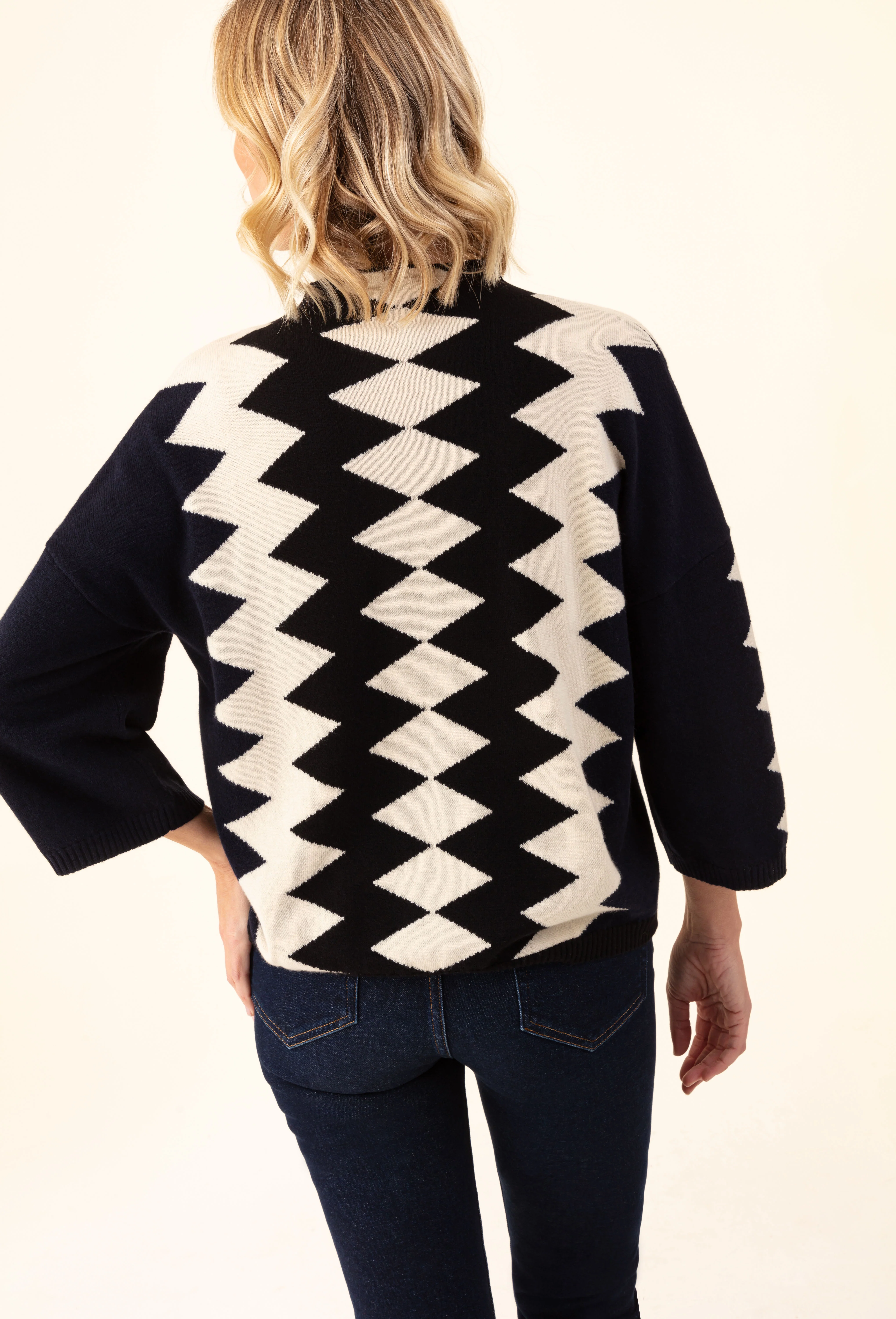 Pull Kira graphique 50% laine - Image 3