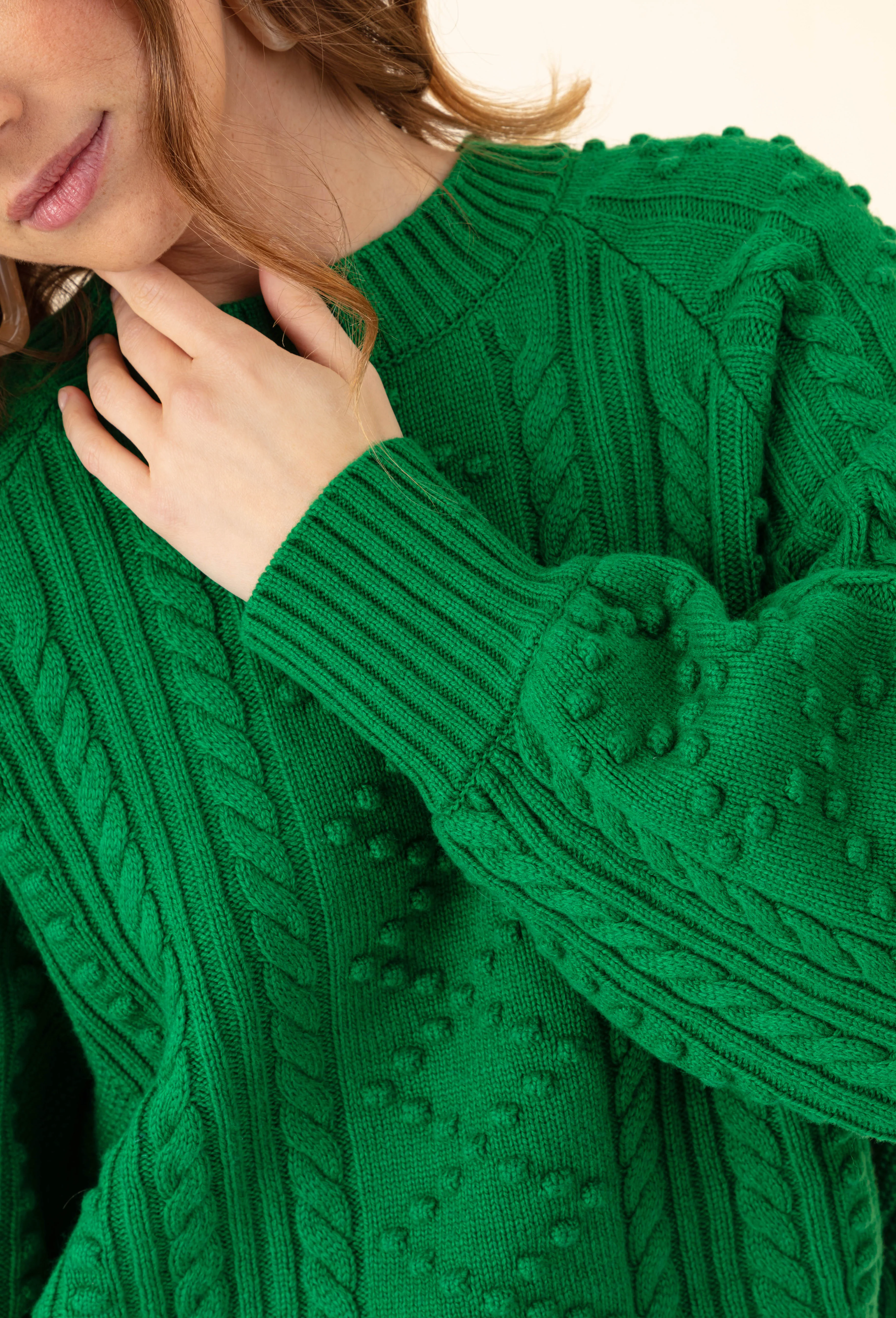Pull Mandi vert - Image 3